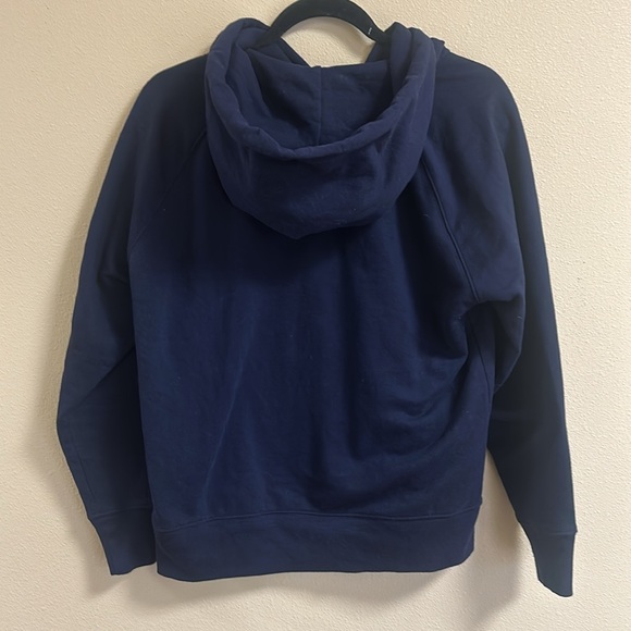 Navy Gap logo hoodie size L - Picture 7 of 7